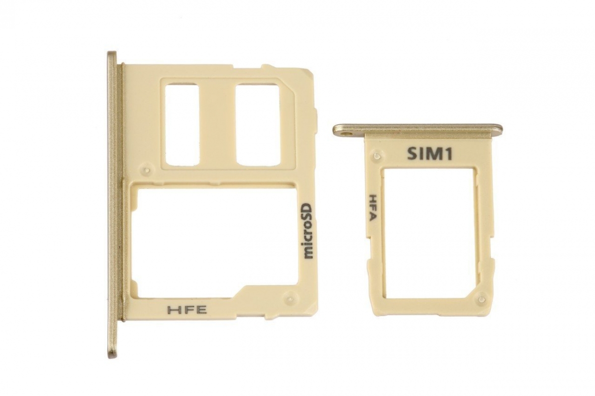 Samsung Galaxy J6 J600 Sim Kart Tepsisi Gold Samsung Galaxy J6 J600 Sim Kart Tepsisi Gold