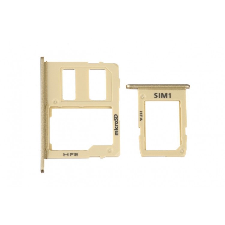 Samsung Galaxy J6 J600 Sim Kart Tepsisi Gold