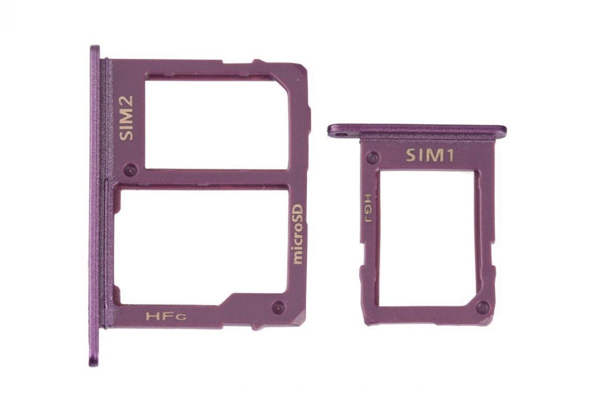 Samsung Galaxy J6 J600 Sim Kart Tepsisi Silver