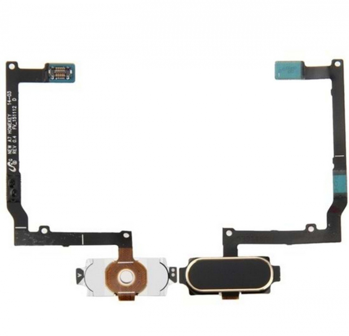 Samsung Galaxy A710 Home Tuş Bordu Filmi Siyah Samsung Galaxy A710 Home Tuş Bordu Filmi Siyah