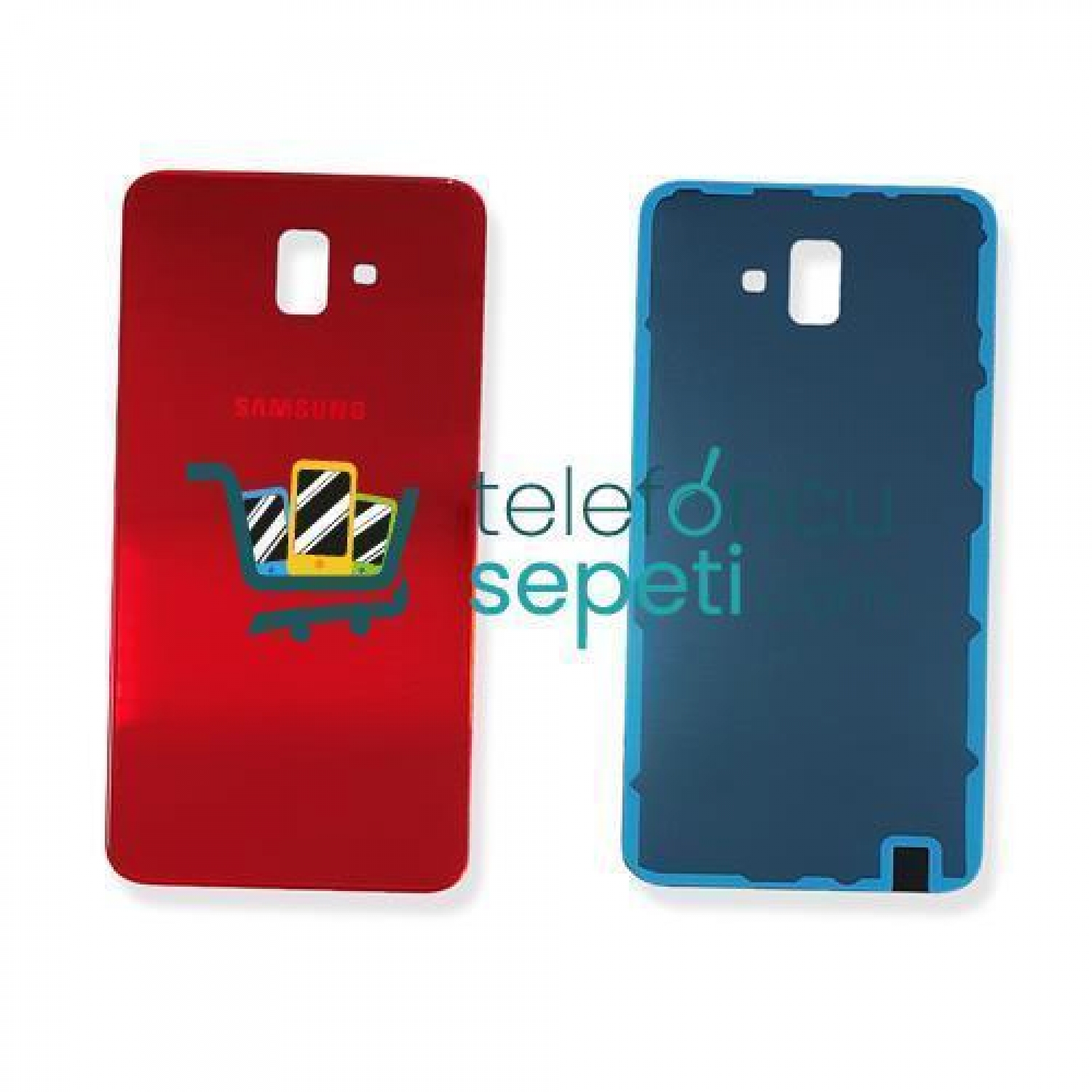 Samsung Galaxy J6 Plus J610 Arka Kapak Kırmızı