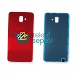 Samsung Galaxy J6 Plus J610 Arka Kapak Kırmızı