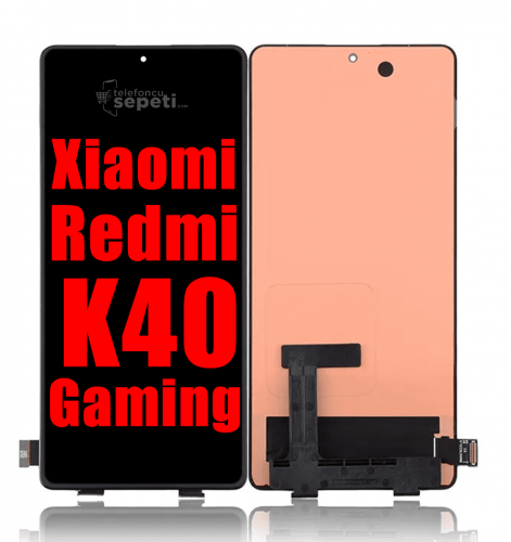 Xiaomi Redmi K40 Gaming Ekran Dokunmatik Siyah %100 Orijinal