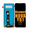 Huawei Nova Y61 Ekran Dokunmatik Siyah Çıtasız A Plus Kalite