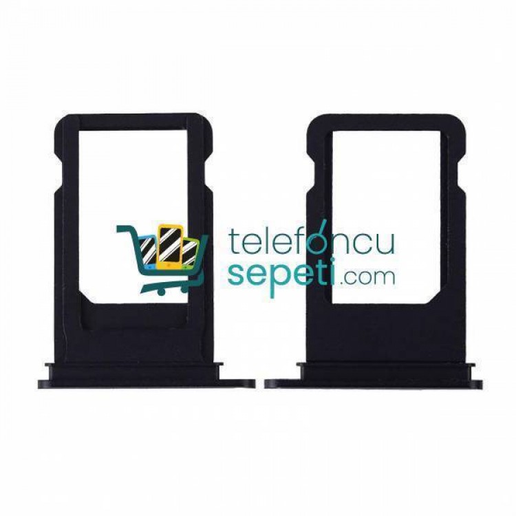 iPhone 7 Plus Sim Kart Tepsisi Jet Black