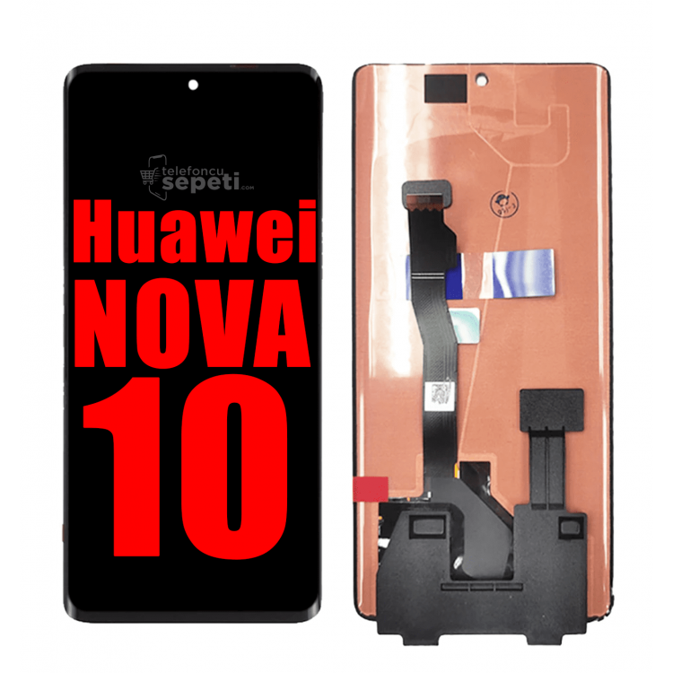 Huawei Nova 10 Ekran Dokunmatik Siyah Çıtasız Orjinal