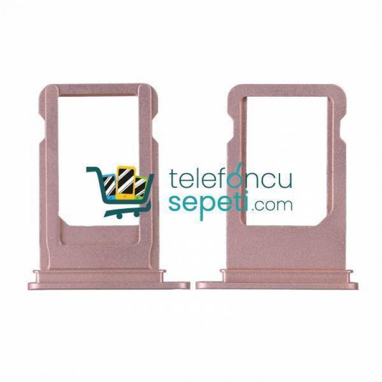 iPhone 7 Plus Sim Kart Tepsisi Rose
