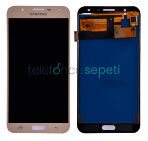 Samsung Galaxy J7 Core J701 Ekran Dokunmatik Gold Oled Üstün Kalite