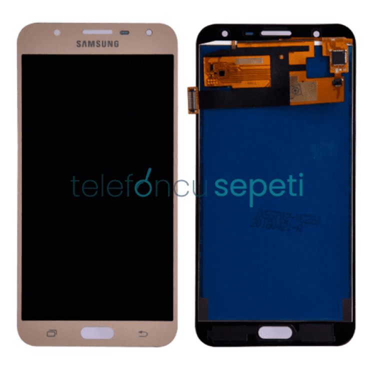 Samsung Galaxy J7 Core J701 Ekran Dokunmatik Gold Oled Üstün Kalite