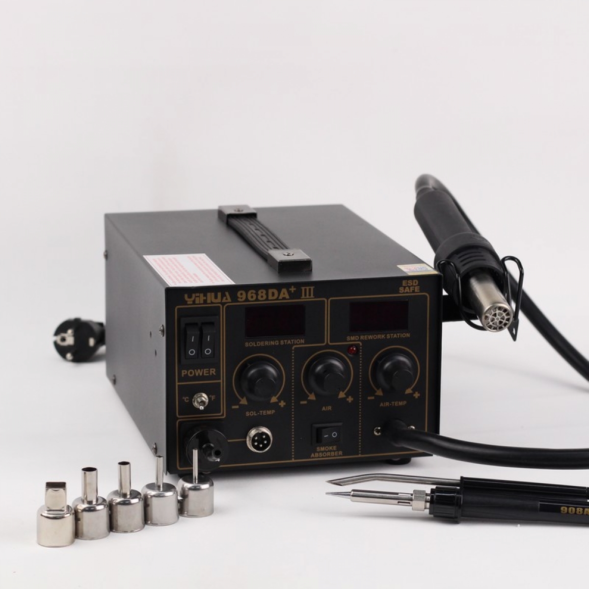 Yihua 968Da+-III Sıcak Hava & Lehim Istasyonu