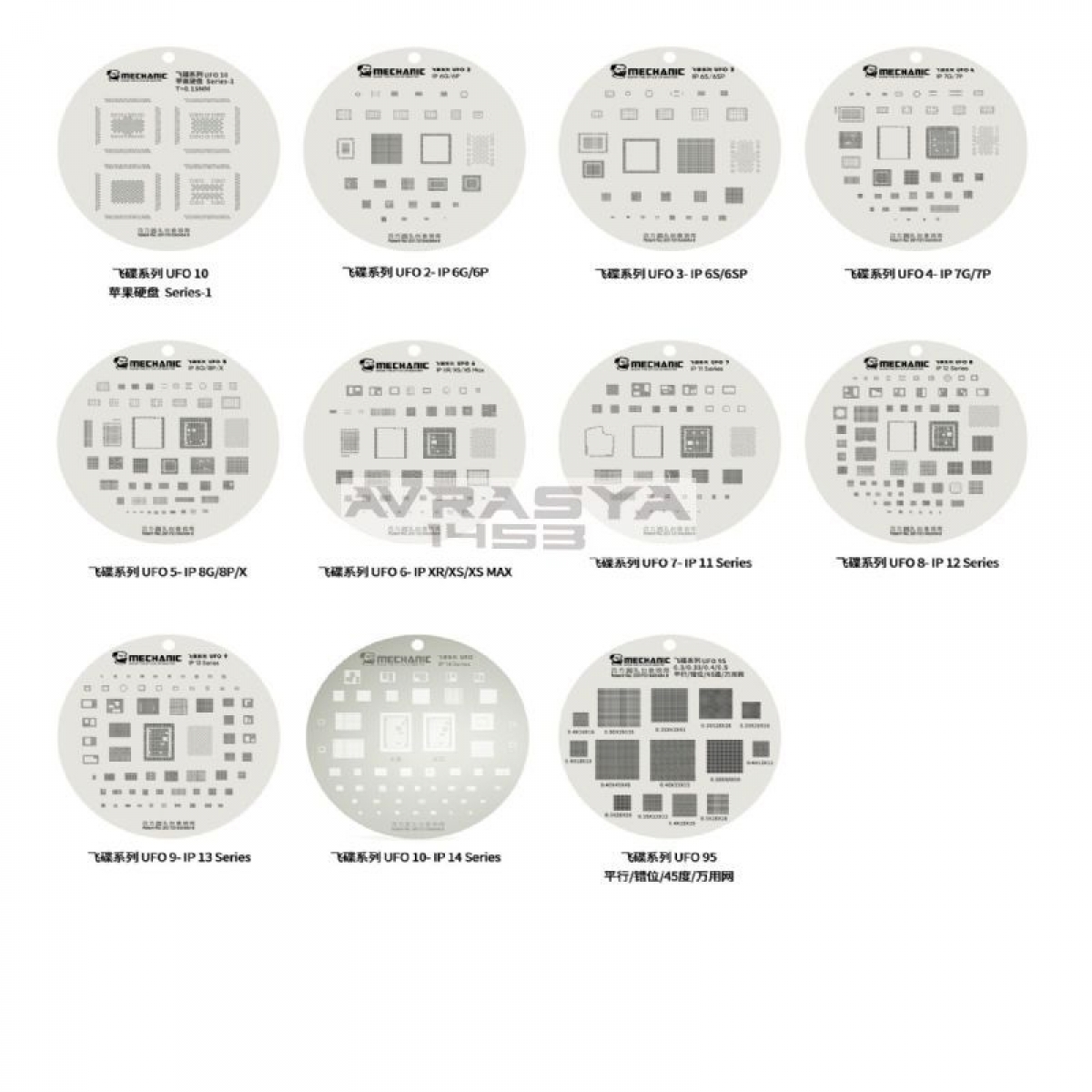 Mechanic Ufo Iphone Entegre Kalıp Set