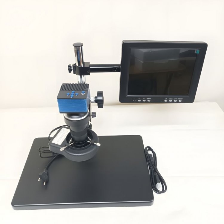 Mikroskop 10A 5609D Kameralı 14 inc Monitörlü