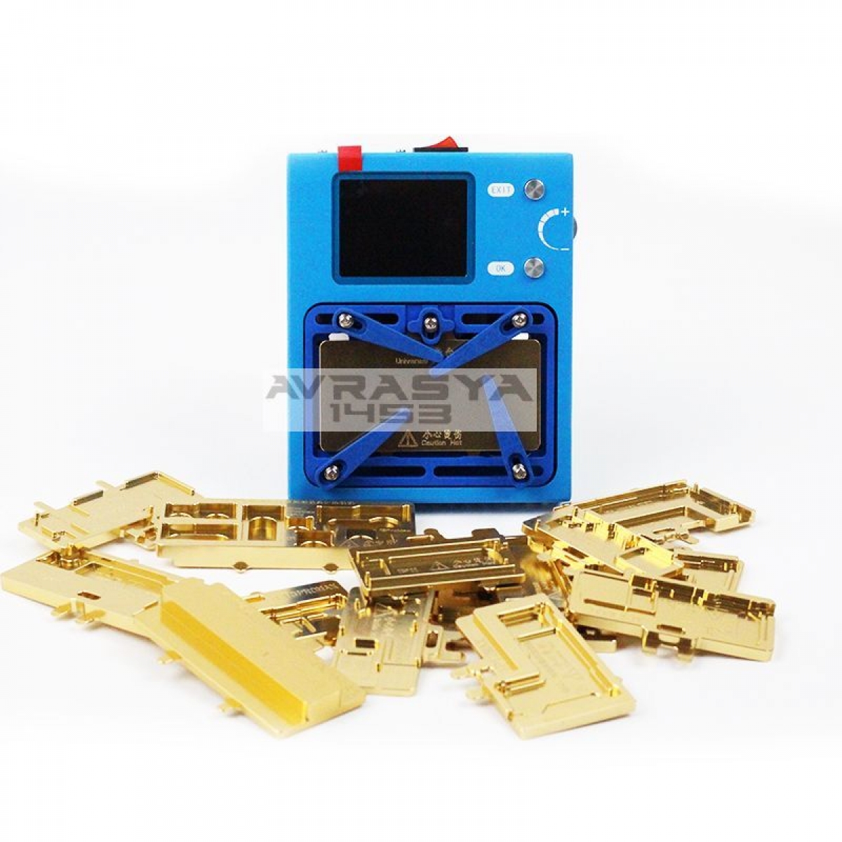 Aixun Ax-Iheater Pro X Den 16 Pro Max Anakart Isıtıcı Full Set