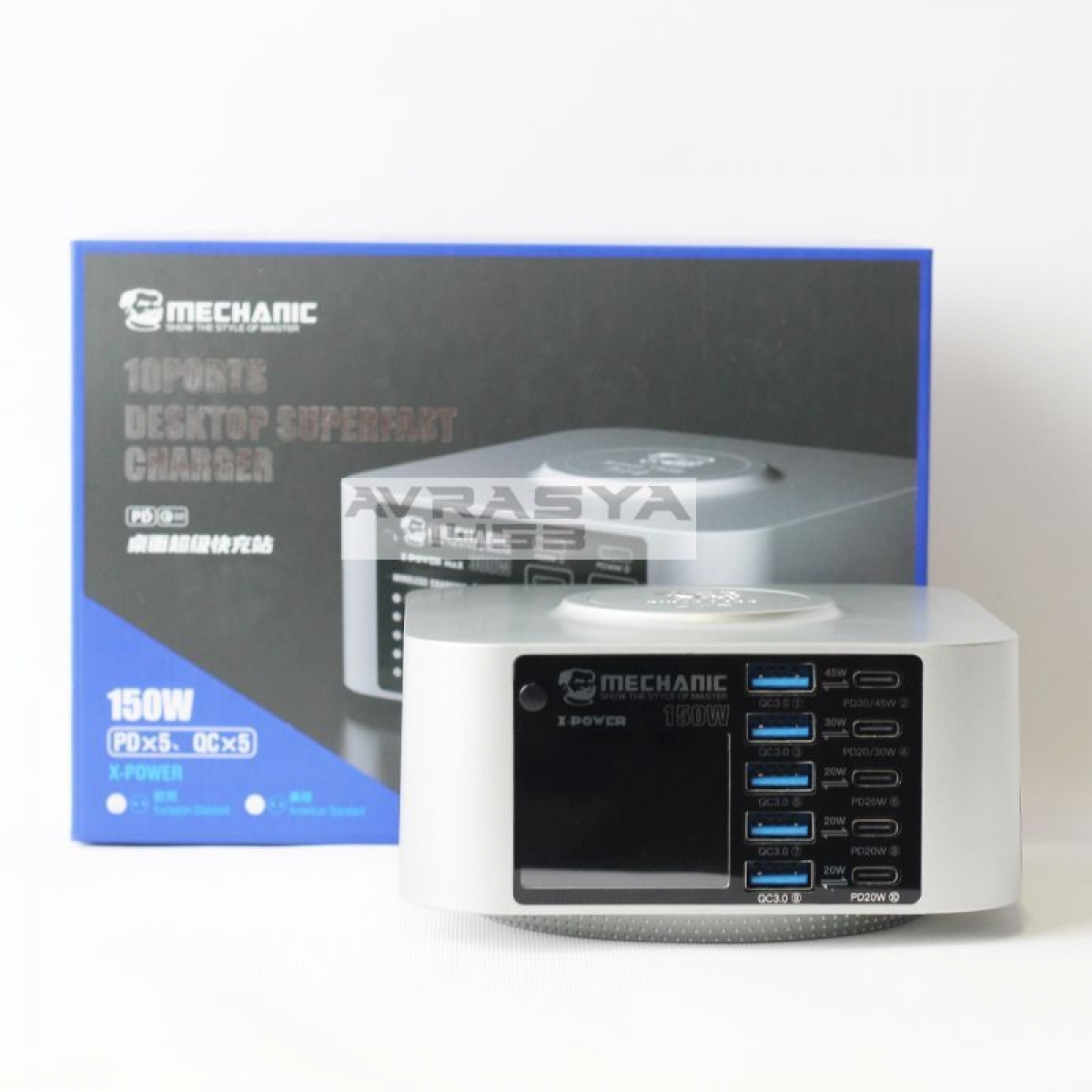 Mechanic X-Power 10 Port Type-C Tester