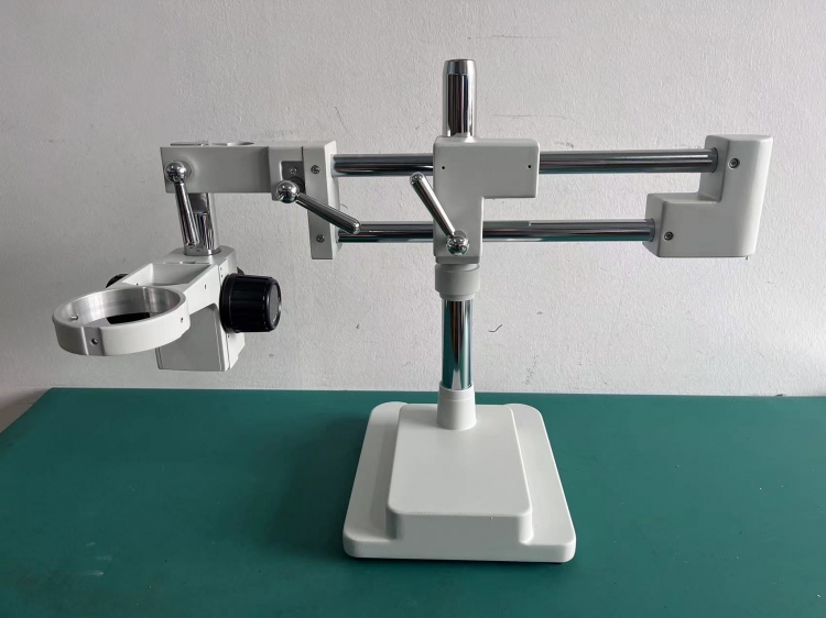 X2 Masaya Vidalı Mikroskop Stand Beyaz