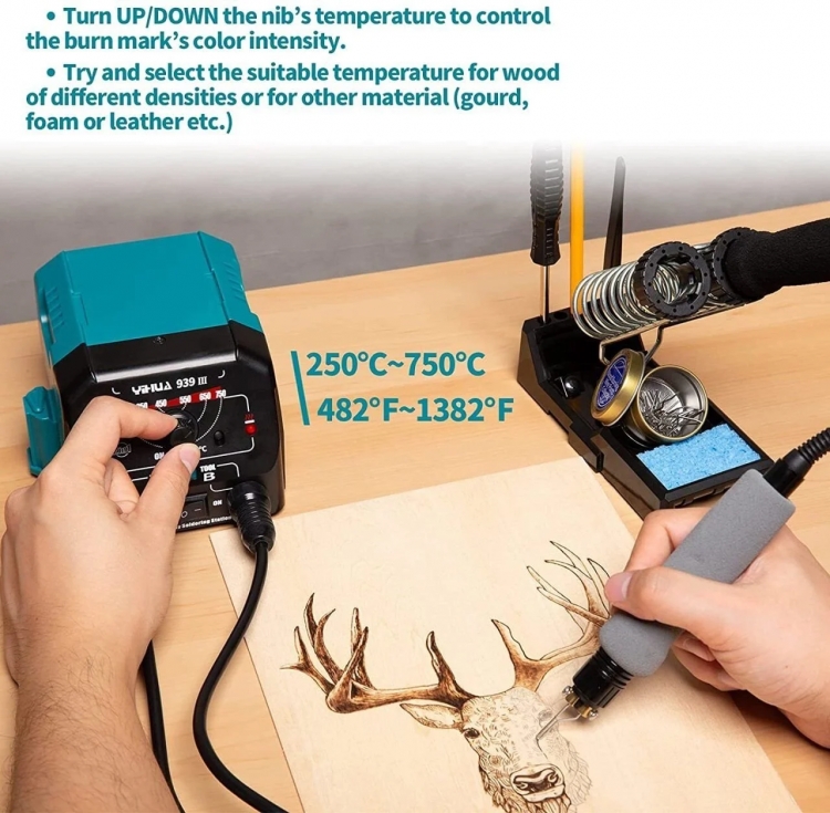 Yihua 939-III Çift Kalem Pirograf Istasyonu