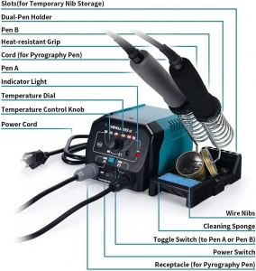 Yihua 939-III Çift Kalem Pirograf Istasyonu