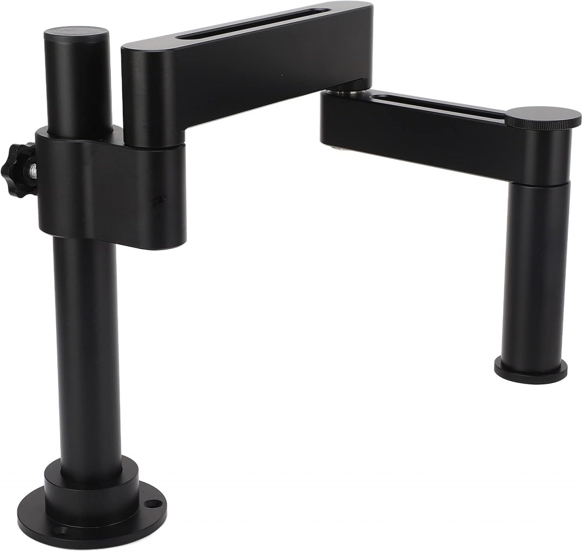 X2 Yeni Masaya Vidalı Mikroskop Stand Siyah