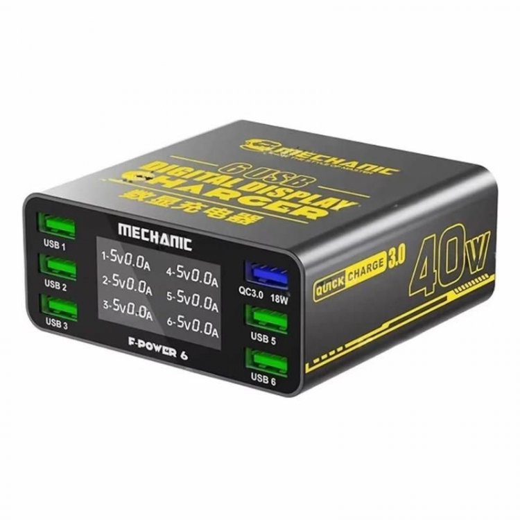Mechanic F-Power 6P 6 Port Usb Tester