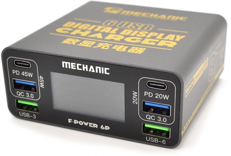 Mechanic F-Power 6P 6 Port Usb Tester