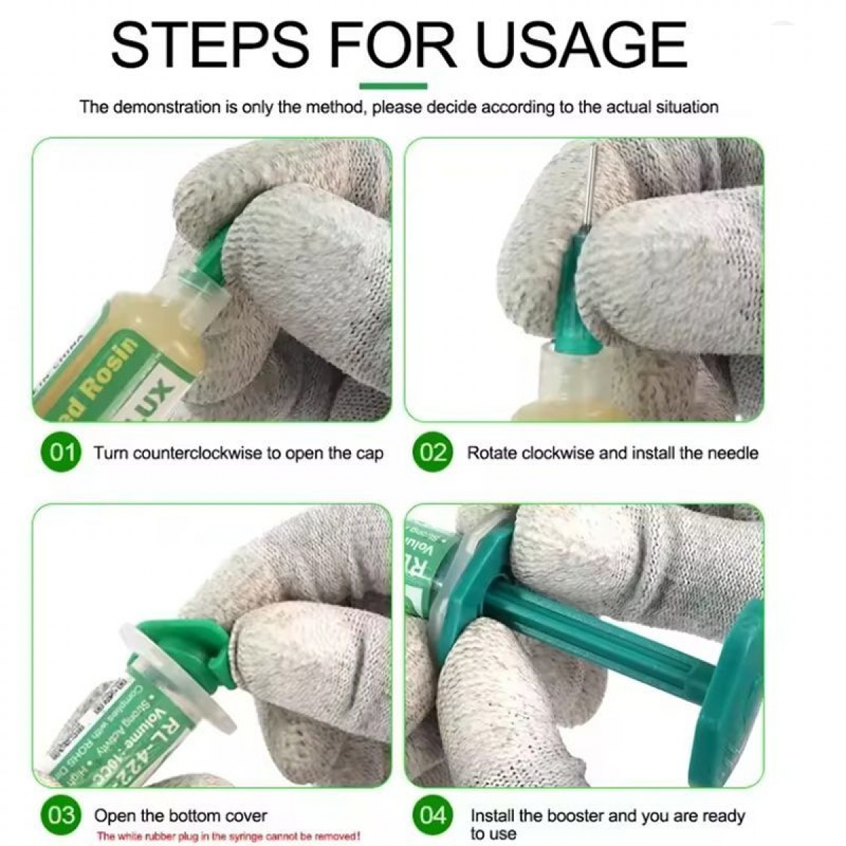 Relife Rl-072 Flux Sıkma Şırıngası