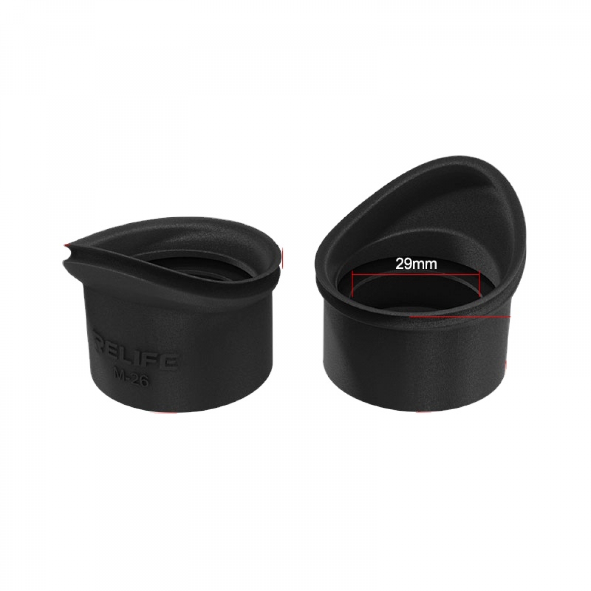 Relife M-26 Mikroskop Dürbün Göz Lastik Yedek Parça