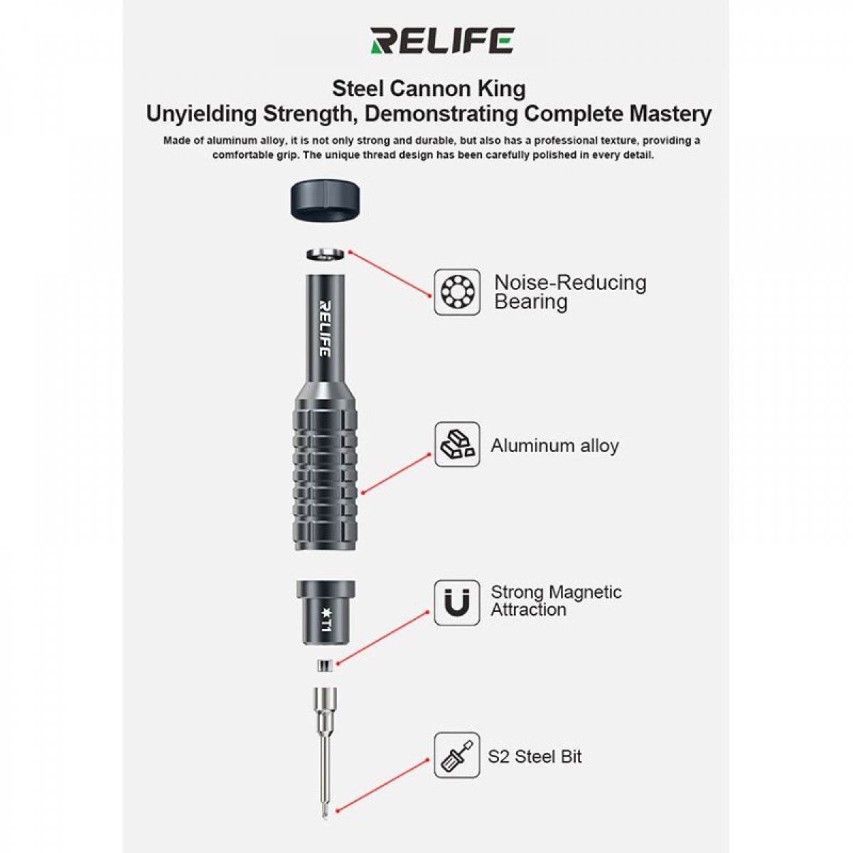 Relife Rl-730 +1.5 Tornavida