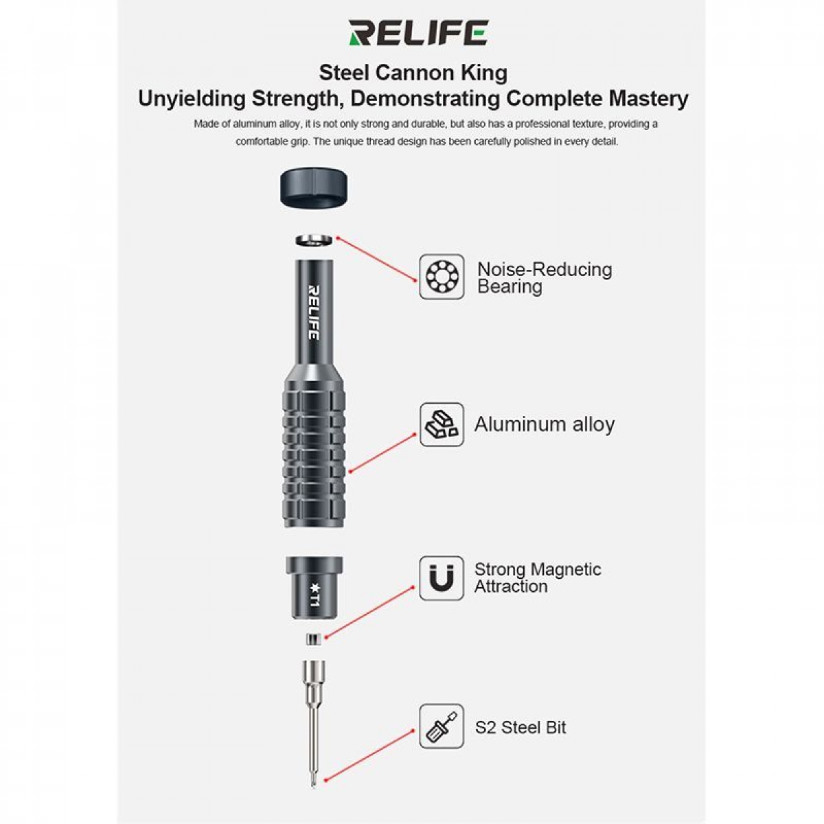 Relife Rl-730A Tornavida Set