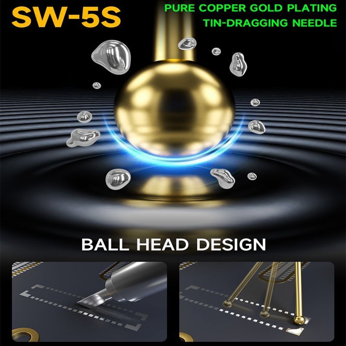 Mechanic SW-5S Lehim Yolu Için Anakart Kazıma