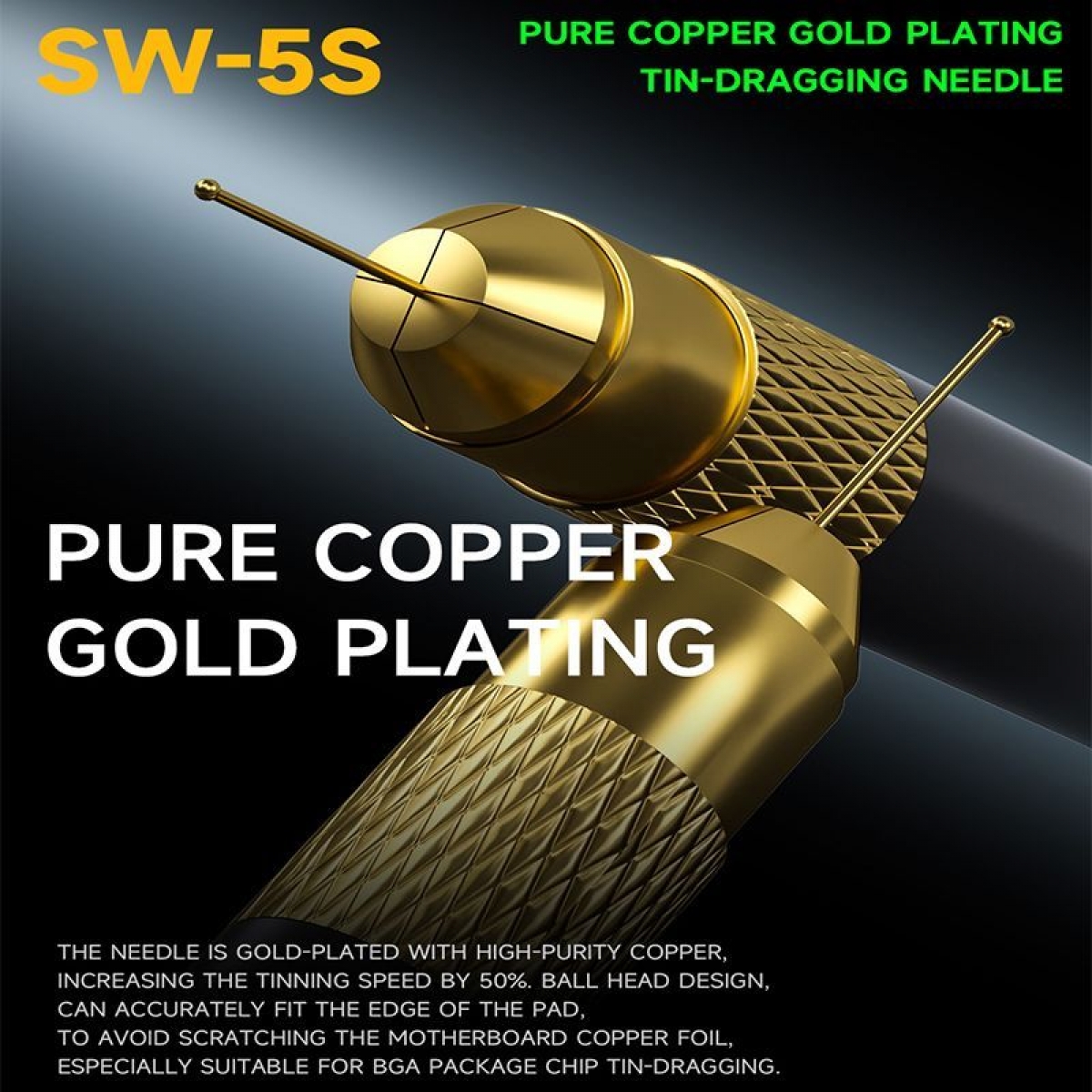 Mechanic SW-5S Lehim Yolu Için Anakart Kazıma