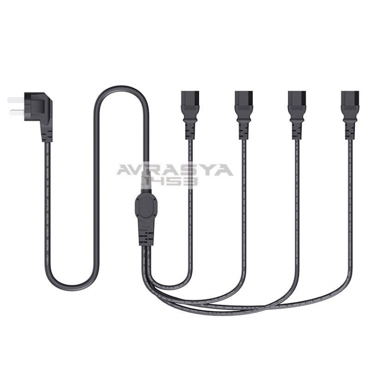 Qianli 3C 4 Ü 1 Arada Power Kablo