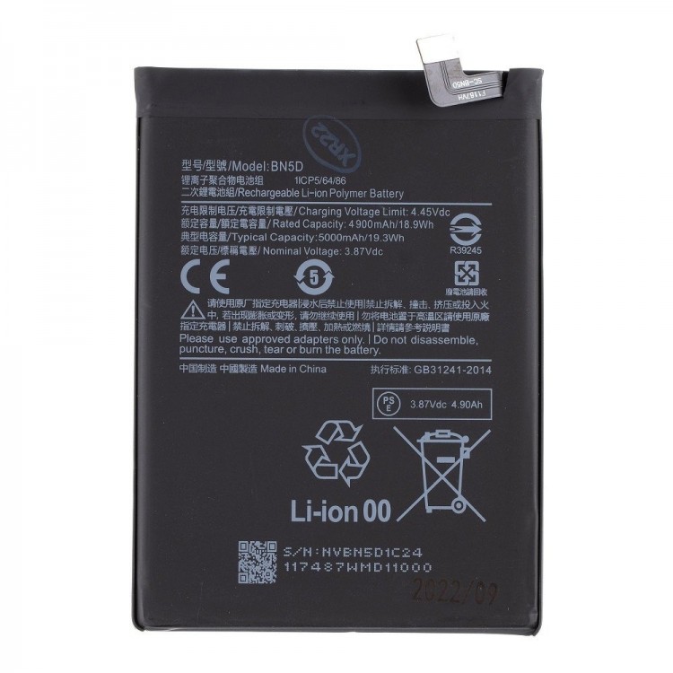 Xiaomi Redmi Note 11E Batarya Pil Orjinal Mah Logosuz Ürün BN5D