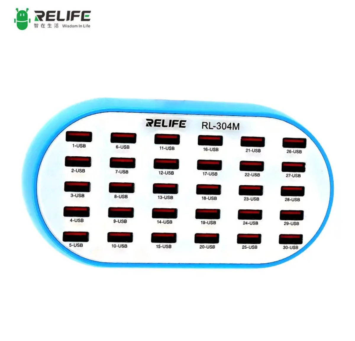 Relife Rl-304M 30 Port Usb Charger Relife Rl-304M 30 Port Usb Charger