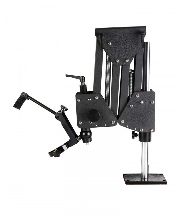 X2 Masaya Vidalı Mikroskop Stand Siyah