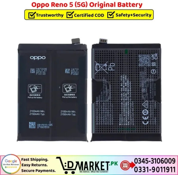 Oppo Rebo 5 Batarya Pil Orijinal Kapasite Logosuz Ürün BLP759 (1. Kalitedir)