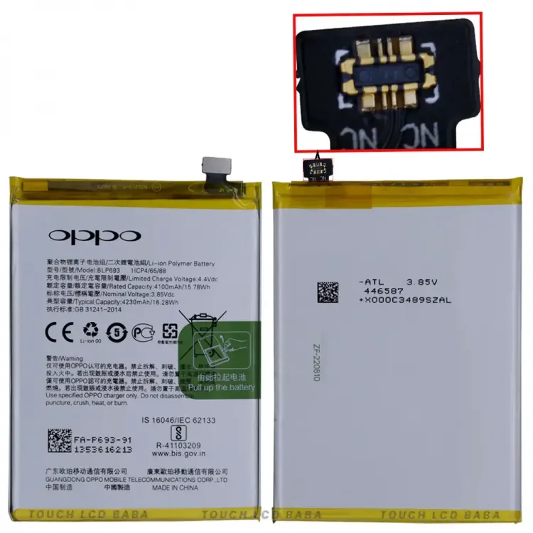 Realme 3 Batarya Pil Orjinal Mah Logosuz Ürün BLP631