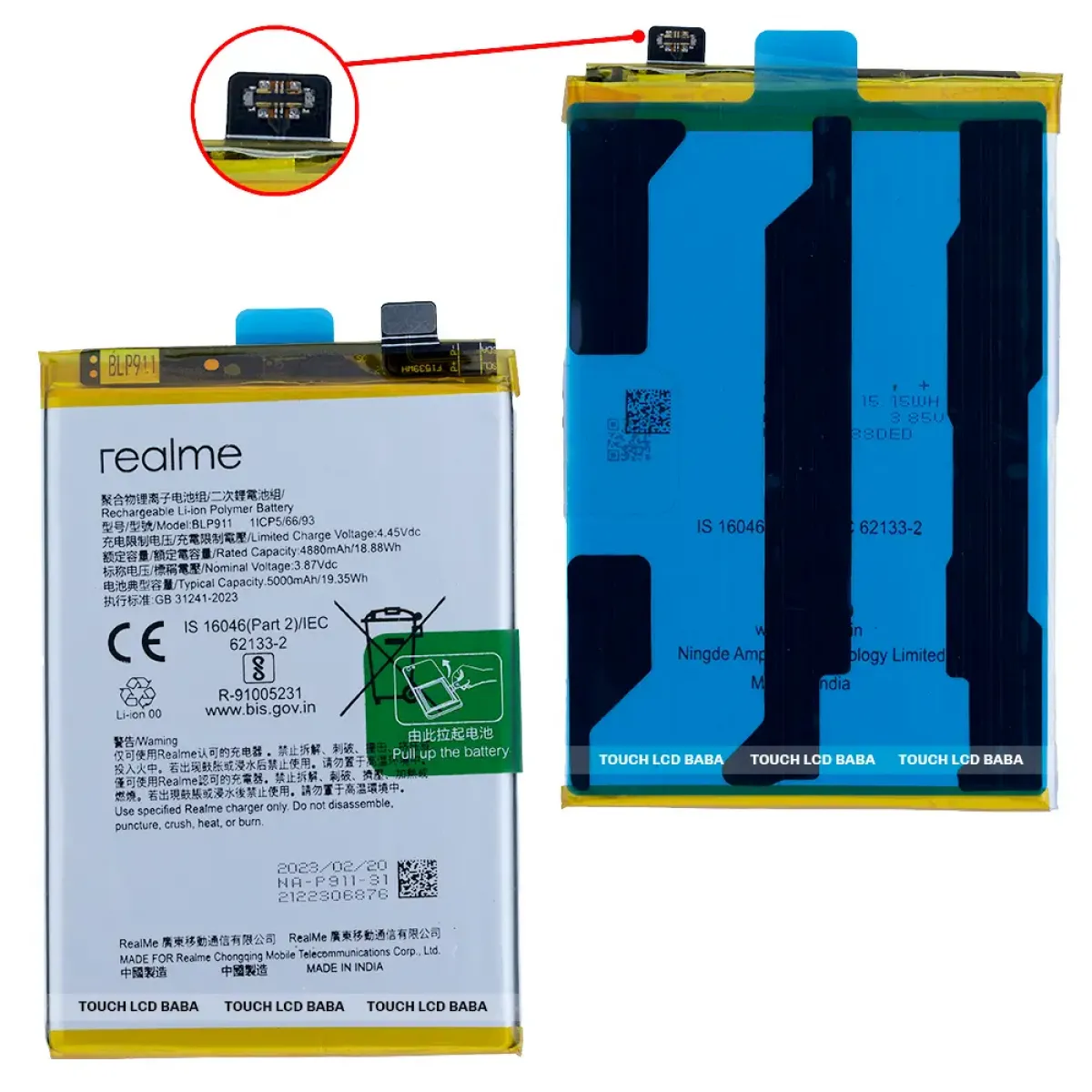 Realme 9 PRO Batarya Pil Orjinal Mah Logosuz Ürün BLP787 Realme 9 PRO Batarya Pil Orjinal Mah Logosuz Ürün BLP787