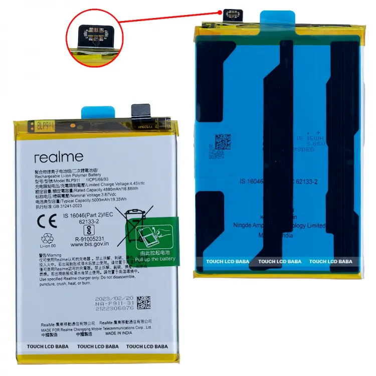 Realme 9 PRO Batarya Pil Orjinal Mah Logosuz Ürün BLP787