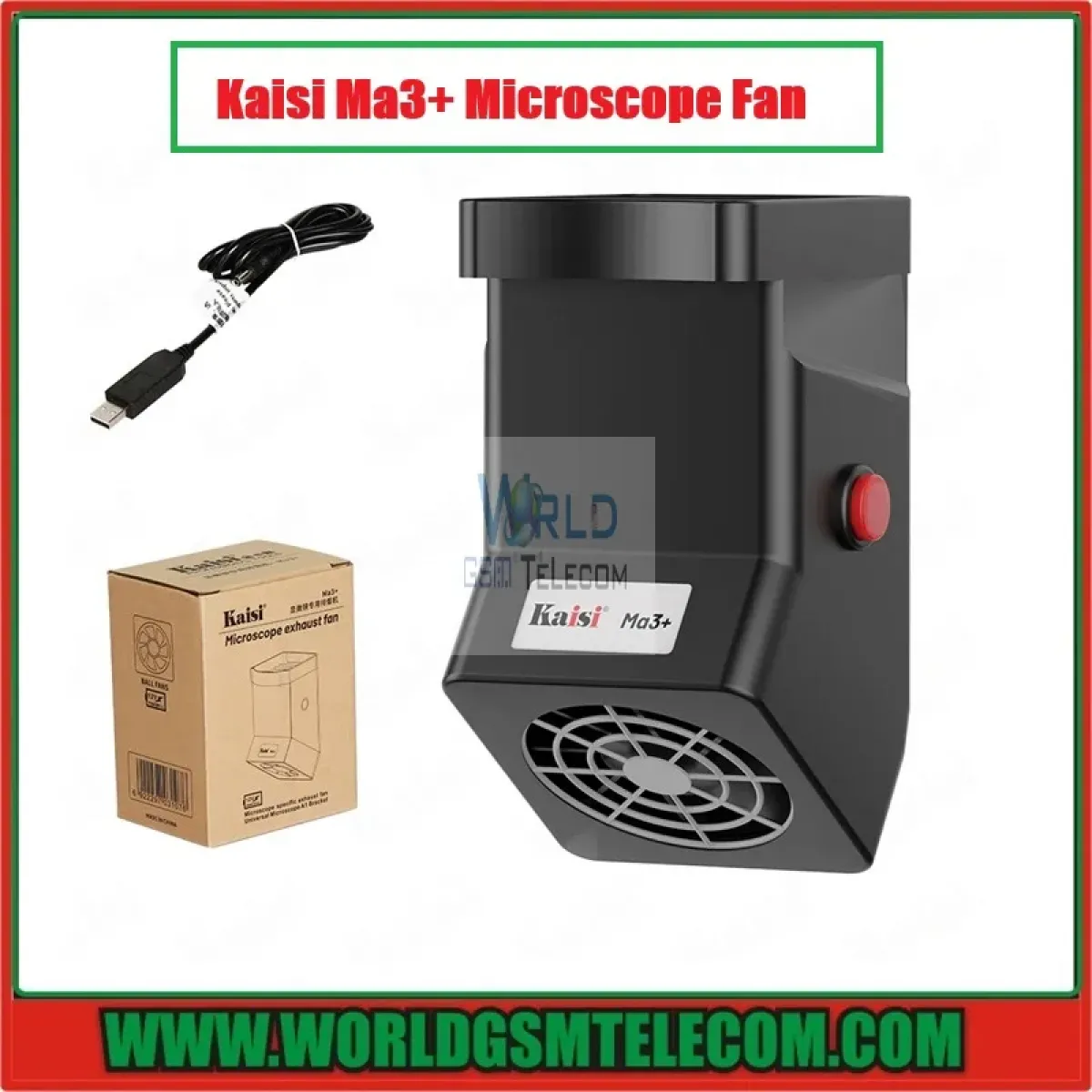 Kaisi Ma3+ Mini Mikroskop Fanı Kaisi Ma3+ Mini Mikroskop Fanı
