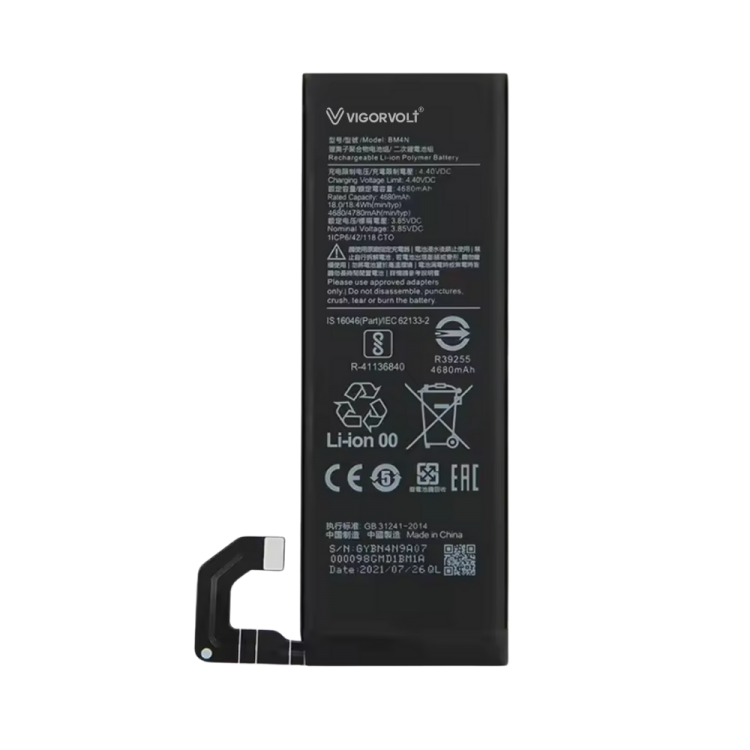 Xiaomi Redmi K50 GAMİNG Batarya Pil Orjinal Mah Logosuz Ürün BM4N