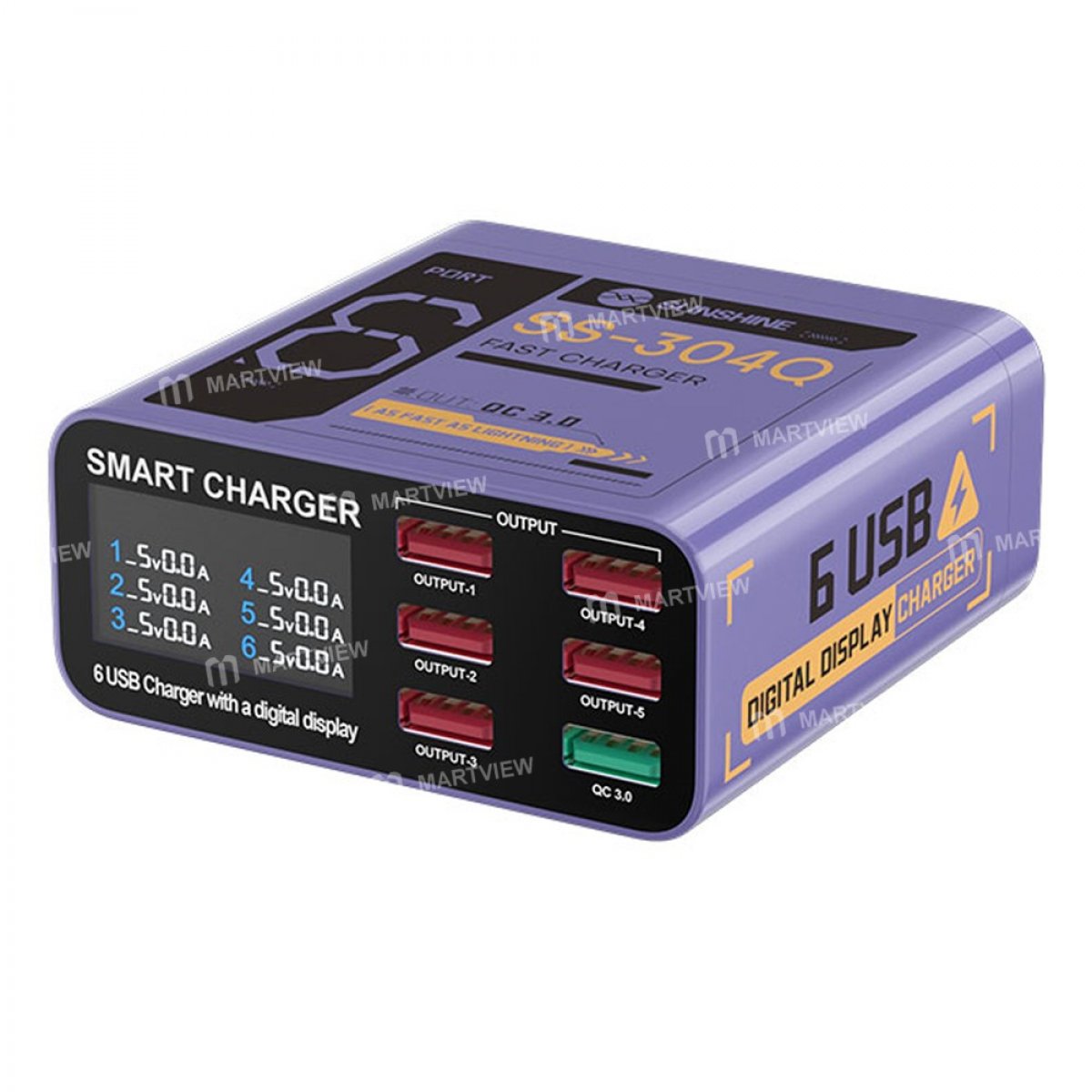 Sunshine Ss-304Q 6 Port Usb Tester