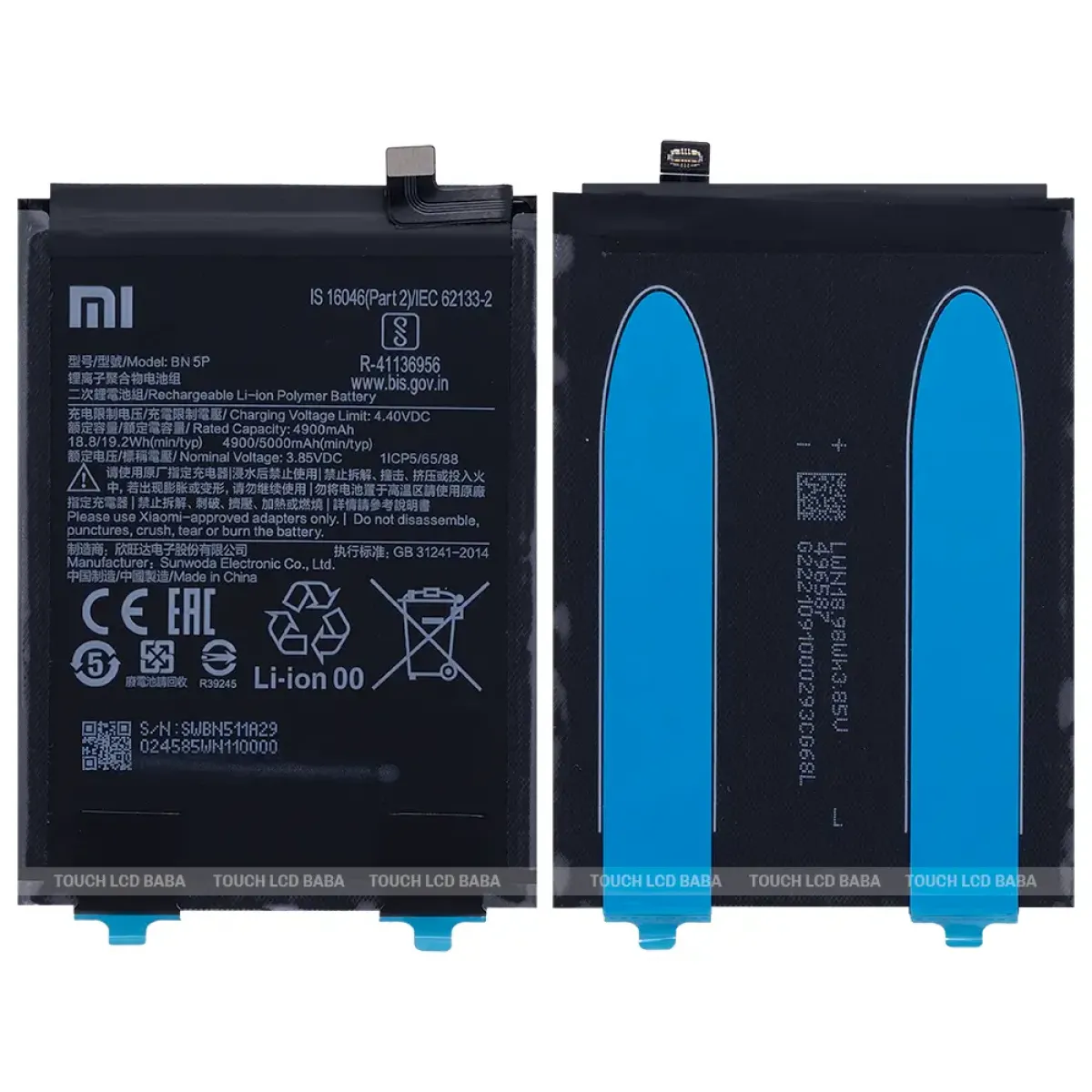 Xiaomi Redmi Note 13 5G Batarya Pil Orjinal Mah Logosuz Ürün BN5P