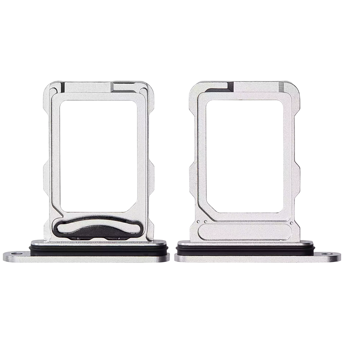 İphone 16 Pro / 16 Pro Max için Çift Sim Kart Tepsisi (Beyaz Titanyum)