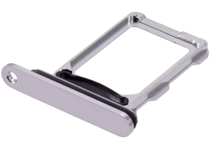 İphone 16 Pro / 16 Pro Max için Çift Sim Kart Tepsisi (Beyaz Titanyum)