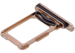 İphone 16 Pro / 16 Pro Max için Çift Sim Kart Tepsisi (Çöl Titanyum)