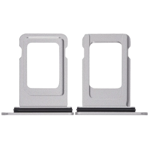 İphone 17 Pro Max ile Uyumlu Tek Sim Kart Tepsisi (Gümüş)