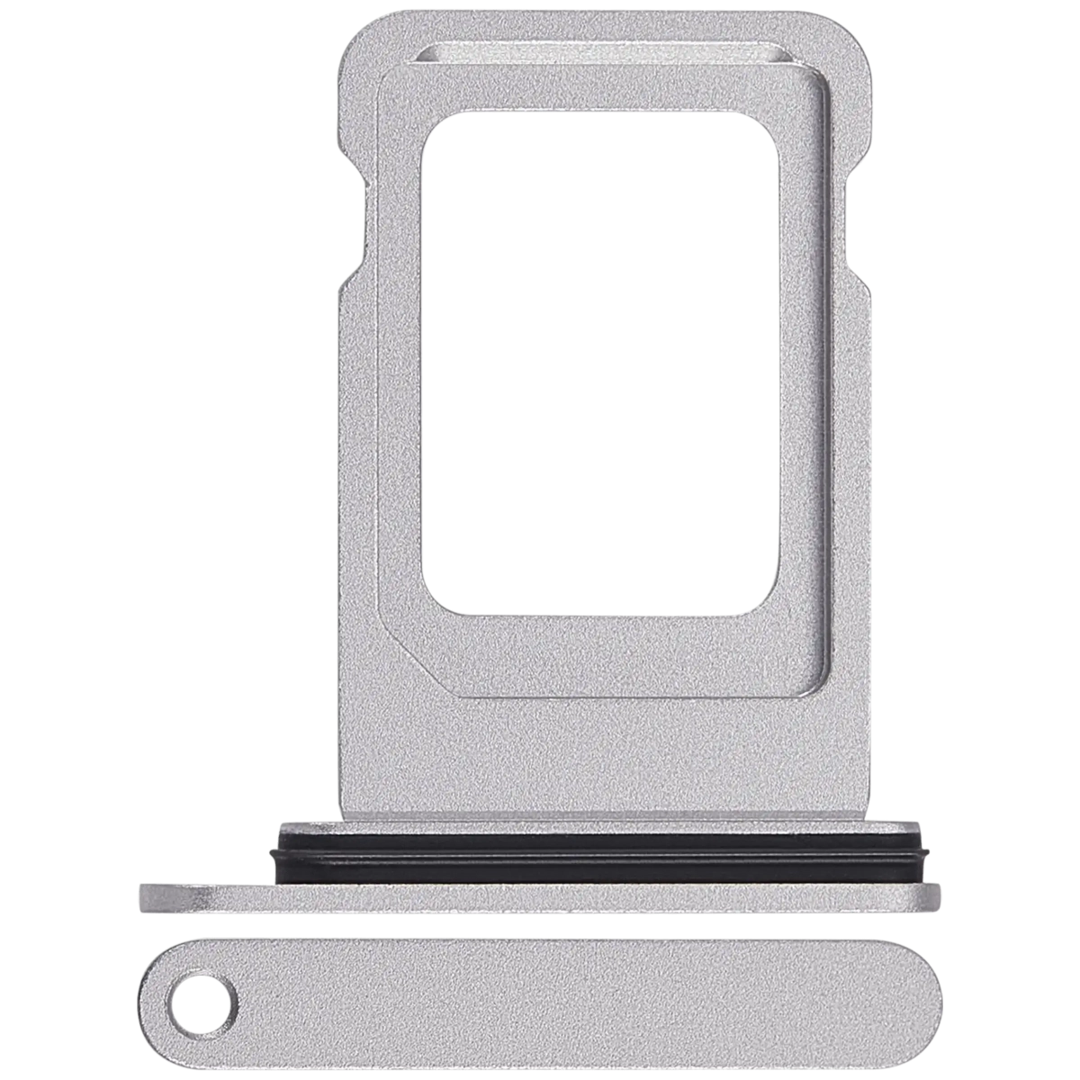 İphone 17 Pro Max ile Uyumlu Tek Sim Kart Tepsisi (Gümüş)