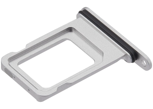 İphone 17 Pro Max ile Uyumlu Tek Sim Kart Tepsisi (Gümüş)