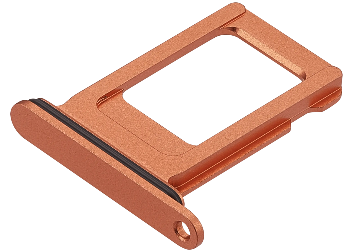 İphone 17 Pro Max ile Uyumlu Tek Sim Kart Tepsisi (Kozmik Turuncu)