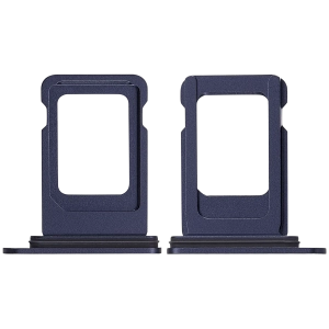 İphone 17 Pro Max ile Uyumlu Tek Sim Kart Tepsisi (Koyu Mavi)